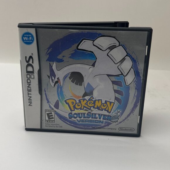 Pokemon SoulSilver Version DS (Nintendo DS, 2010) Not For Resale No Manual - Picture 2 of 4